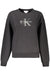 Calvin Klein Womens Black Zip-Up Sweatshirt