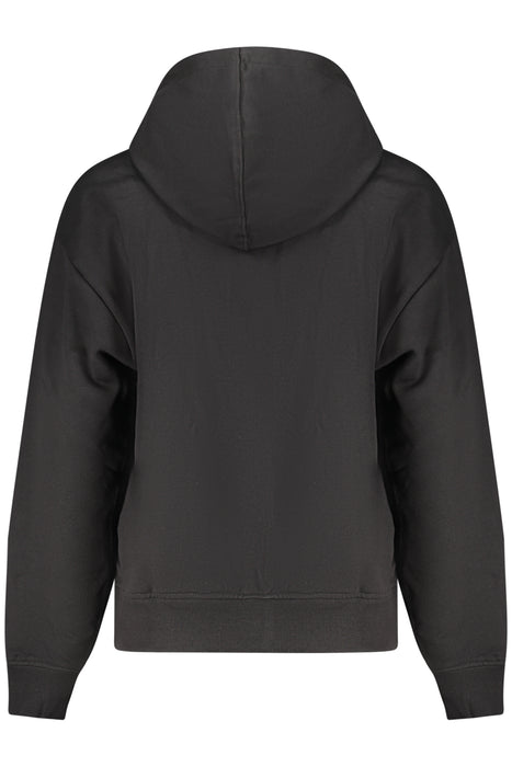 Calvin Klein Womens Black Zip-Up Sweatshirt