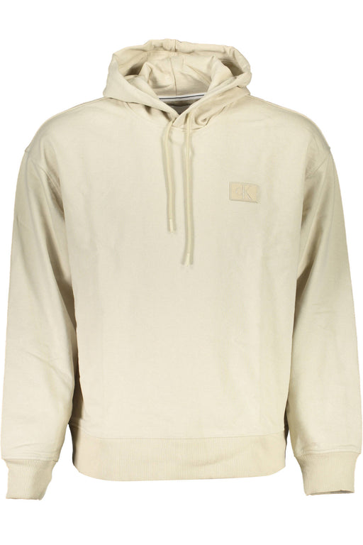 Calvin Klein Sweatshirt Without Zip Man Beige