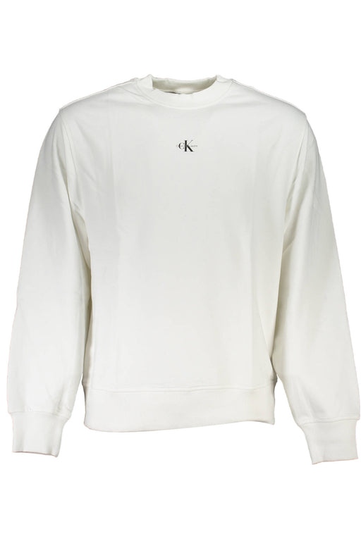 Calvin Klein White Mens Sweatshirt Without Zip