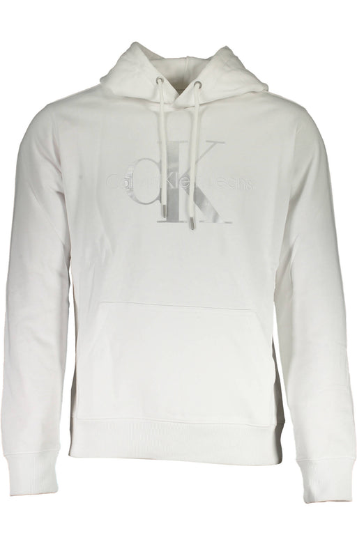 Calvin Klein White Mens Sweatshirt Without Zip