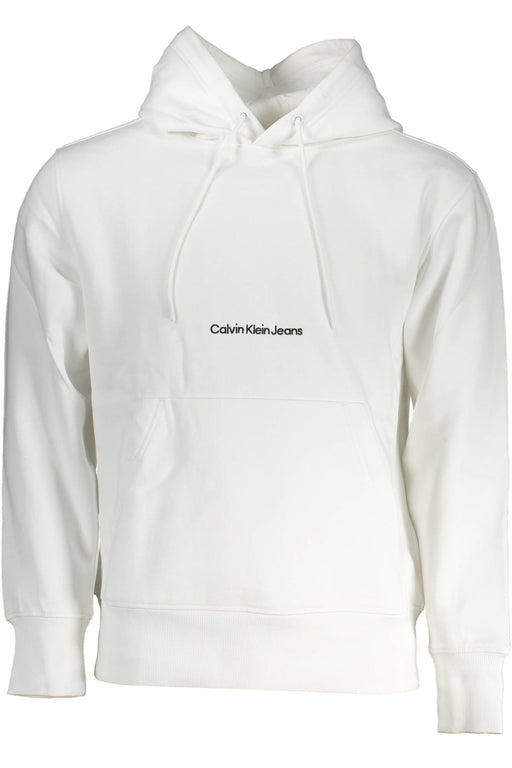 Calvin Klein White Mens Sweatshirt Without Zip