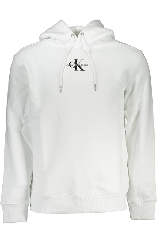 Calvin Klein White Mens Sweatshirt Without Zip