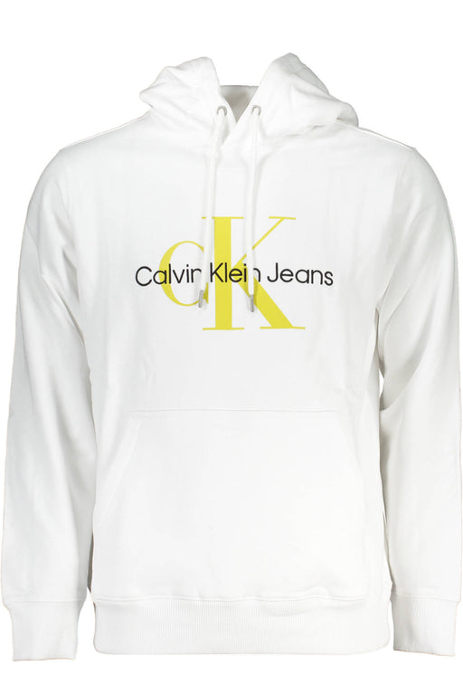 Calvin Klein White Mens Sweatshirt Without Zip