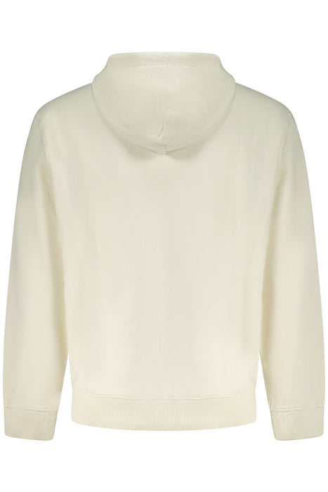Calvin Klein Mens Zip-Up Sweatshirt White