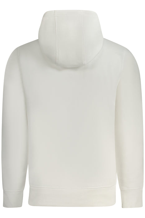 Calvin Klein Mens Zip-Up Sweatshirt White