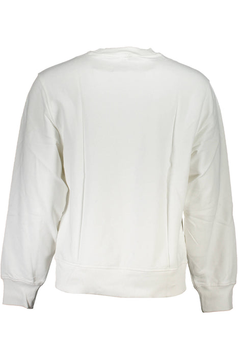 Calvin Klein Mens Zip-Up Sweatshirt White
