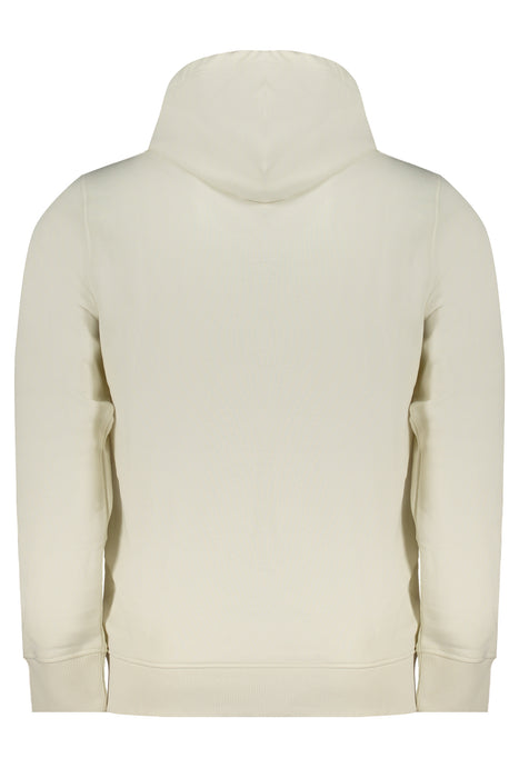 Calvin Klein Mens White Zipless Sweatshirt