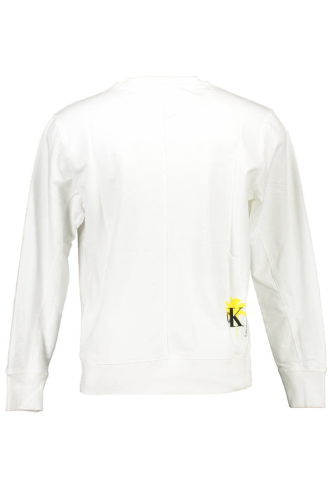 Calvin Klein Sweatshirt Without Zip Man Λευκό | Αγοράστε Calvin Online - B2Brands | , Μοντέρνο, Ποιότητα - Αγοράστε Τώρα - Καλύτερες Προσφορές