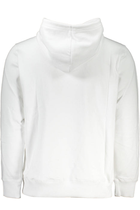 Calvin Klein Mens White Zipless Sweatshirt