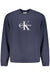 Calvin Klein Mens Blue Zip-Up Sweatshirt