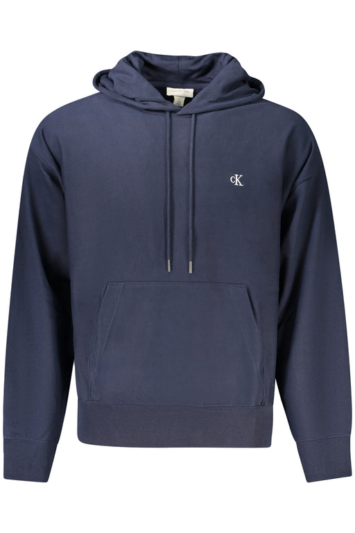 Calvin Klein Mens Blue Zip-Up Sweatshirt