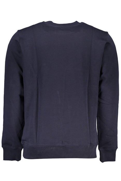 Calvin Klein Mens Blue Zipless Sweatshirt