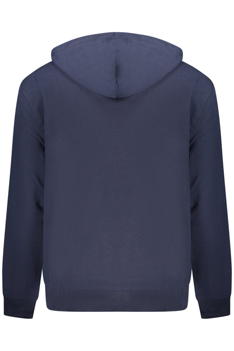 Calvin Klein Mens Blue Zip-Up Sweatshirt