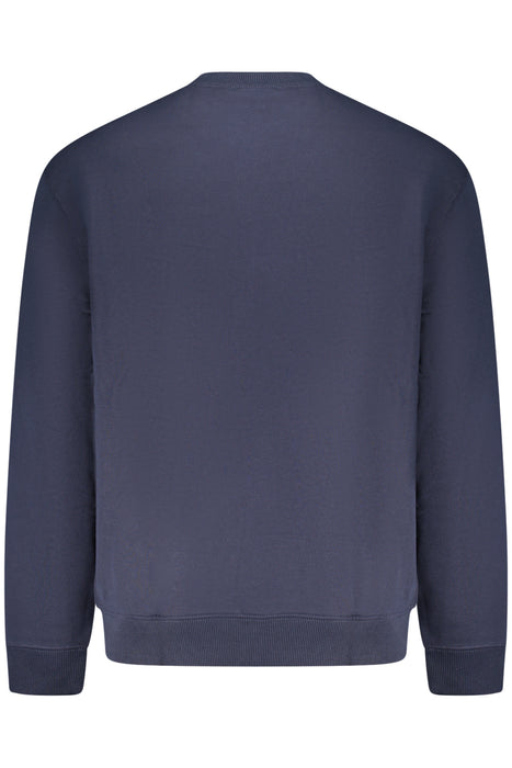 Calvin Klein Mens Blue Zip-Up Sweatshirt