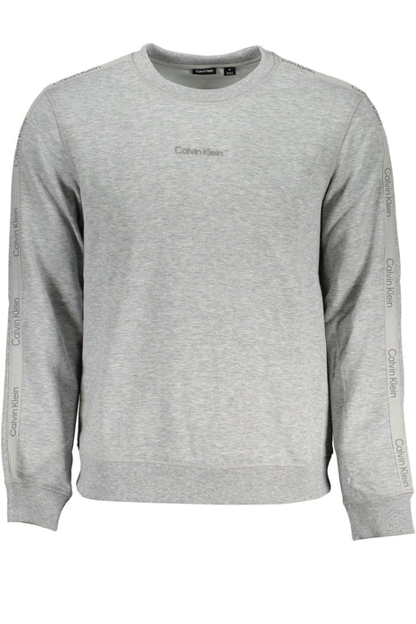 Calvin Klein Mens Gray Zipless Sweatshirt
