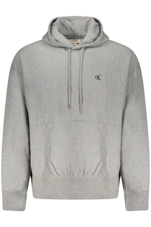 Calvin Klein Mens Gray Zip-Up Sweatshirt