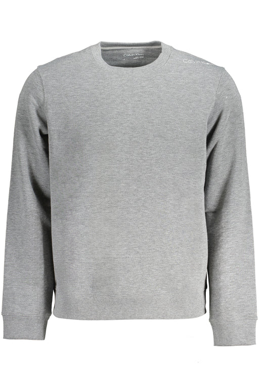 Calvin Klein Mens Zip-Up Sweatshirt Grey