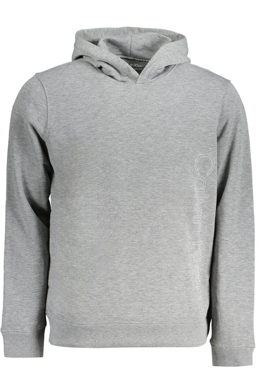 Calvin Klein Mens Zip-Up Sweatshirt Grey