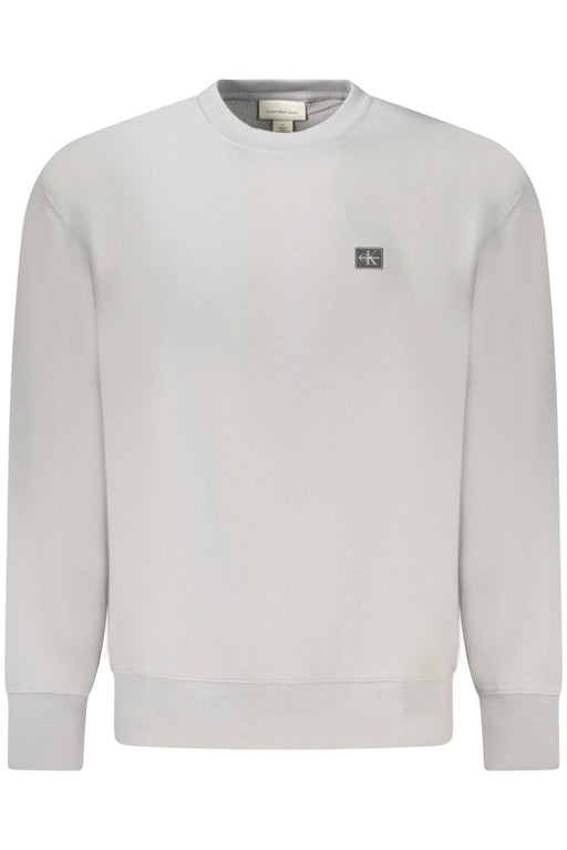 Calvin Klein Mens Zip-Up Sweatshirt Grey