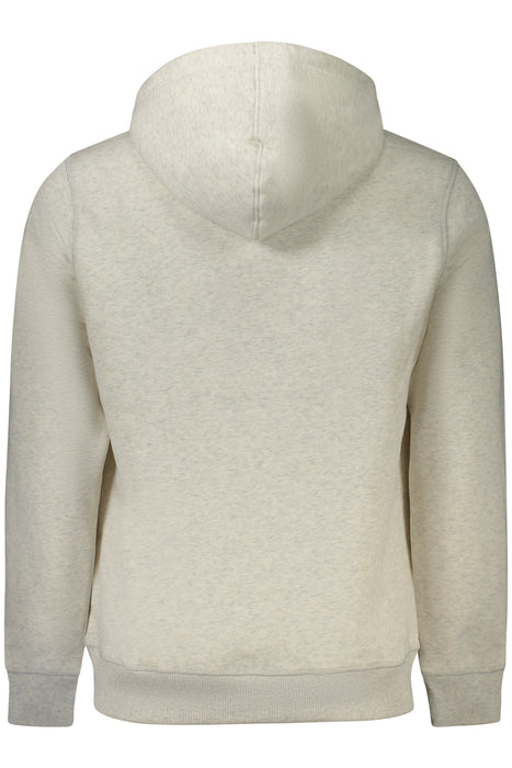 Calvin Klein Mens Zip-Up Sweatshirt Gray