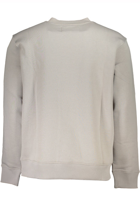 Calvin Klein Mens Gray Zipless Sweatshirt