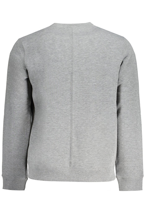 Calvin Klein Mens Zip-Up Sweatshirt Gray