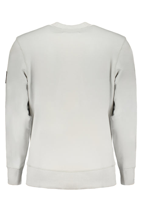 Calvin Klein Mens Gray Zipless Sweatshirt