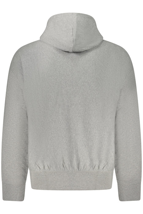 Calvin Klein Mens Gray Zip-Up Sweatshirt