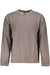Calvin Klein Mens Brown Zipless Sweatshirt