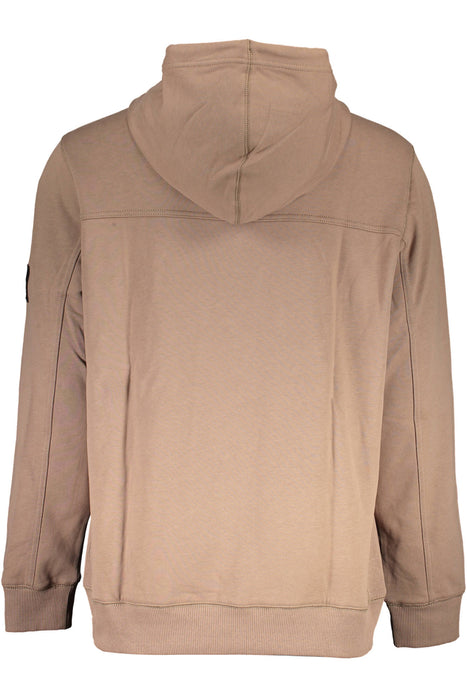 Calvin Klein Sweatshirt Without Zip Man Brown