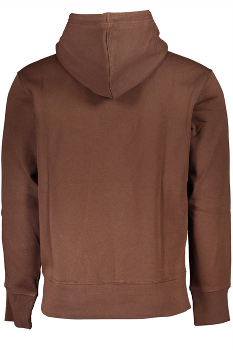 Calvin Klein Mens Brown Zipless Sweatshirt