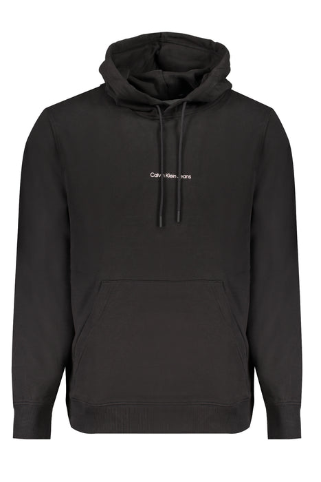 Calvin Klein Mens Black Zipless Sweatshirt