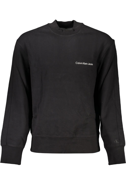 Calvin Klein Mens Black Zipless Sweatshirt
