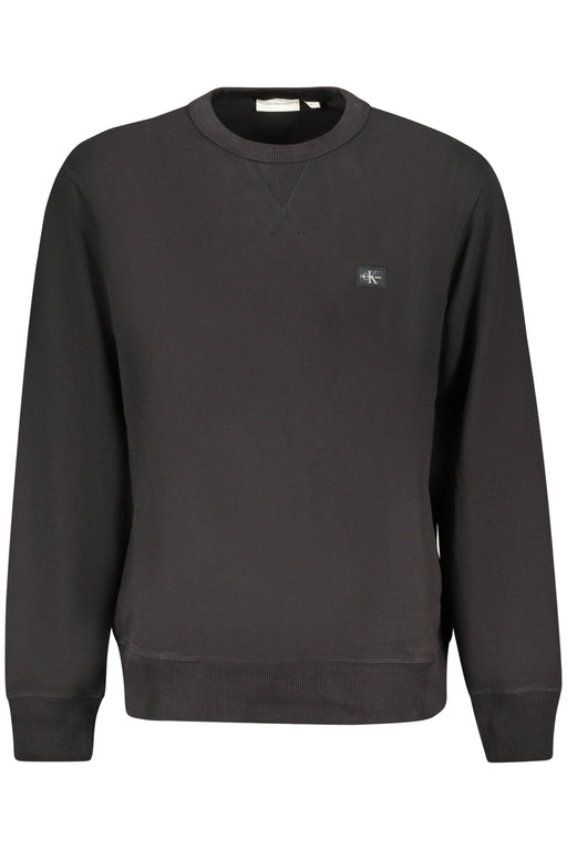 Calvin Klein Mens Black Zip-Up Sweatshirt