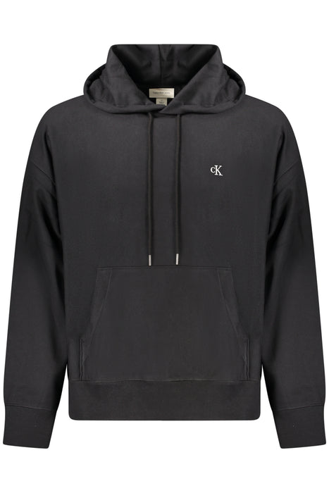 Calvin Klein Mens Black Zip-Up Sweatshirt