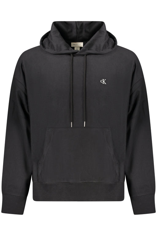 Calvin Klein Mens Black Zip-Up Sweatshirt