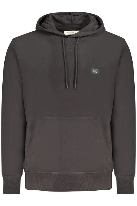 Calvin Klein Mens Black Zip-Up Sweatshirt