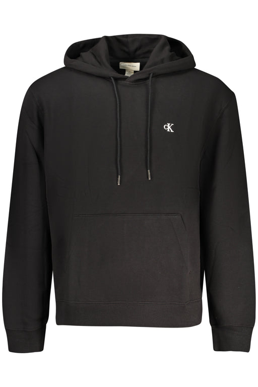 Calvin Klein Mens Black Zip-Up Sweatshirt