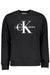 Calvin Klein Mens Black Zipless Sweatshirt