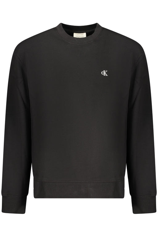 Calvin Klein Mens Black Zip-Up Sweatshirt