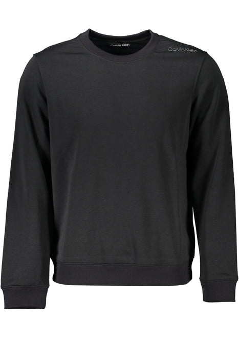 Calvin Klein Mens Black Zipless Sweatshirt