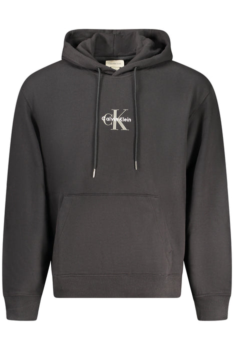 Calvin Klein Mens Black Zip-Up Sweatshirt