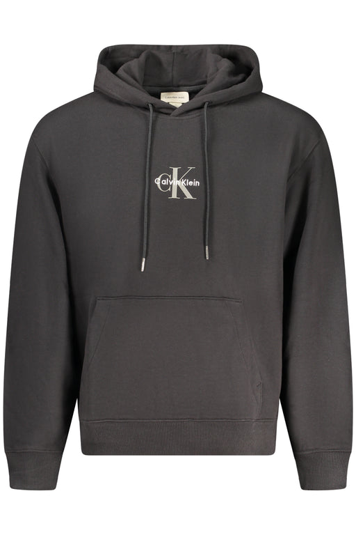 Calvin Klein Mens Black Zip-Up Sweatshirt