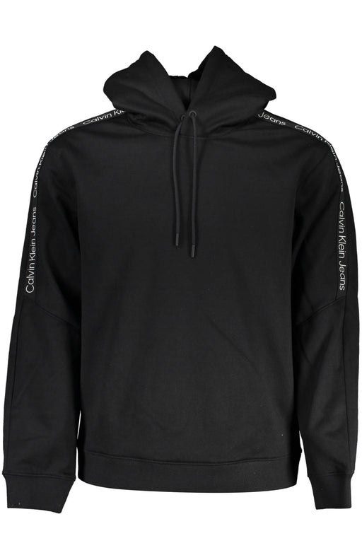 Calvin Klein Mens Black Zipless Sweatshirt