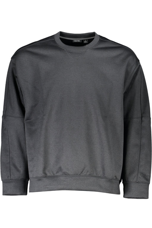 Calvin Klein Mens Black Zipless Sweatshirt