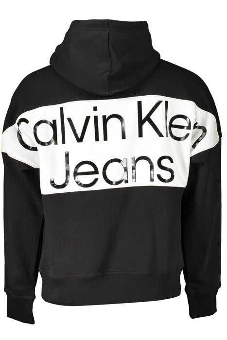 Calvin Klein Mens Black Zip-Up Sweatshirt