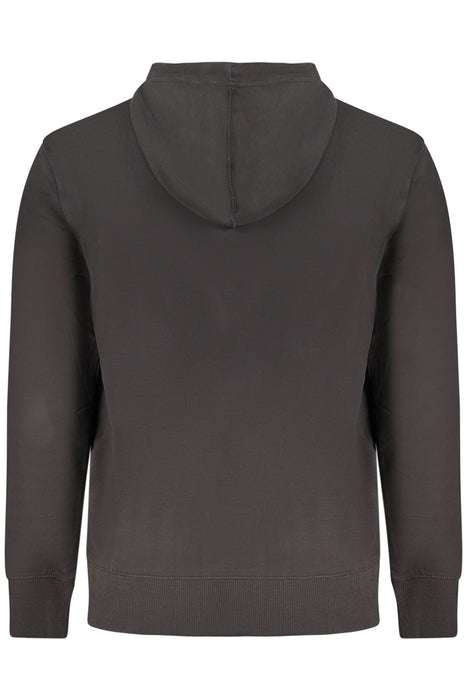 Calvin Klein Mens Black Zip-Up Sweatshirt