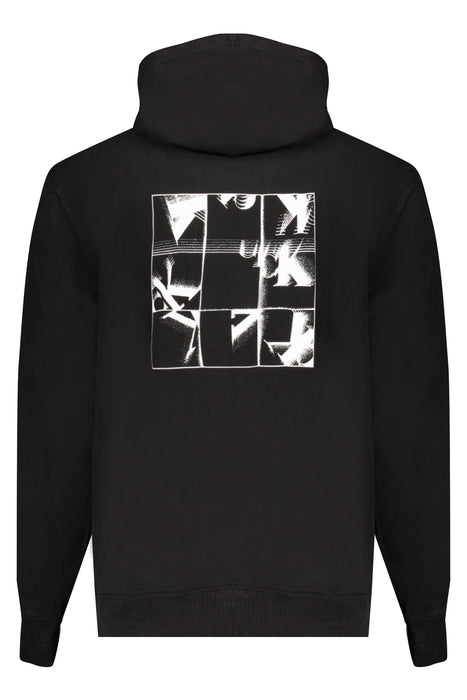 Calvin Klein Mens Black Zipless Sweatshirt