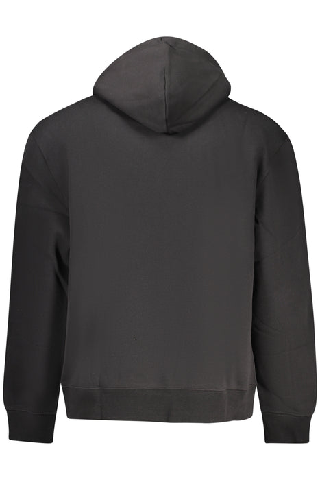 Calvin Klein Mens Black Zip-Up Sweatshirt